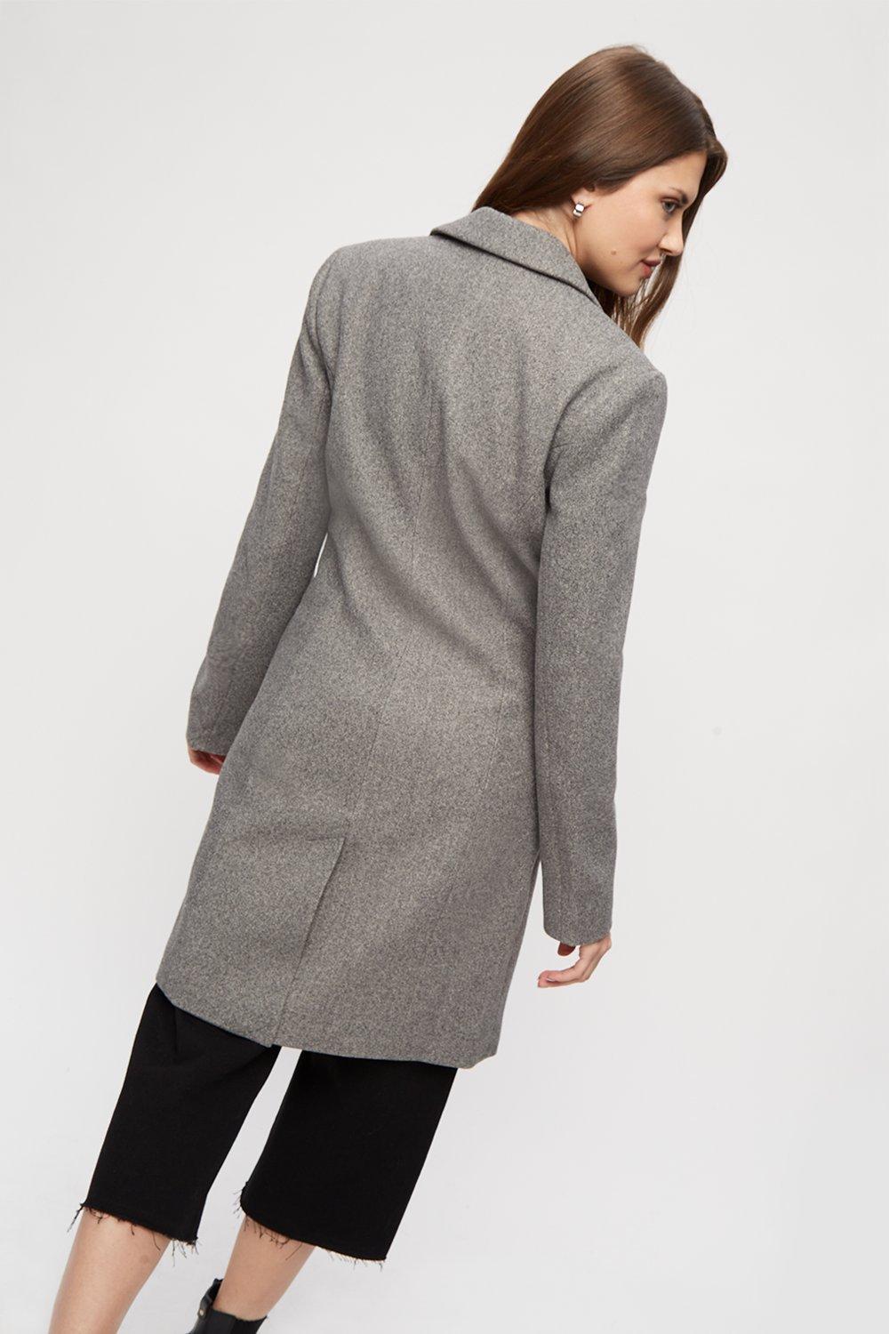 Dorothy perkins hot sale grey coat